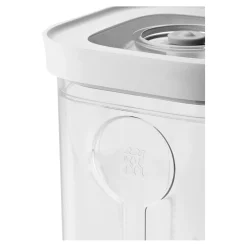Boîte CUBE 2S / 11 cm, transparent-blanc