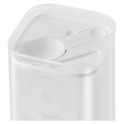 Bo&icirc;te CUBE 3S / 11 cm, transparent-blanc