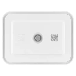 Bo&icirc;te pour réfrigérateur sous vide, Plastique, semi transparent-Gris