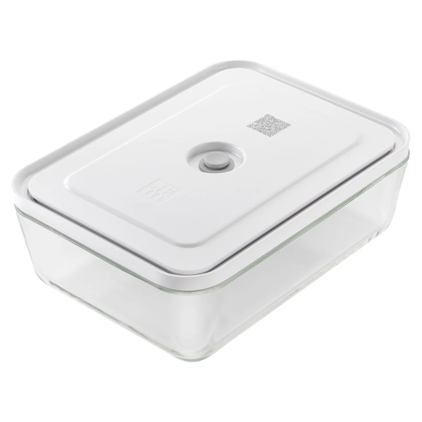 Boîte pour réfrigérateur sous vide, Verre, Gris