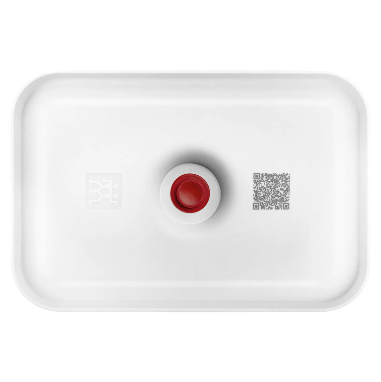 Boîte sous vide L, Verre, Rouge