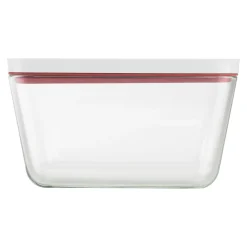 Boîte sous vide L, Verre, Rouge