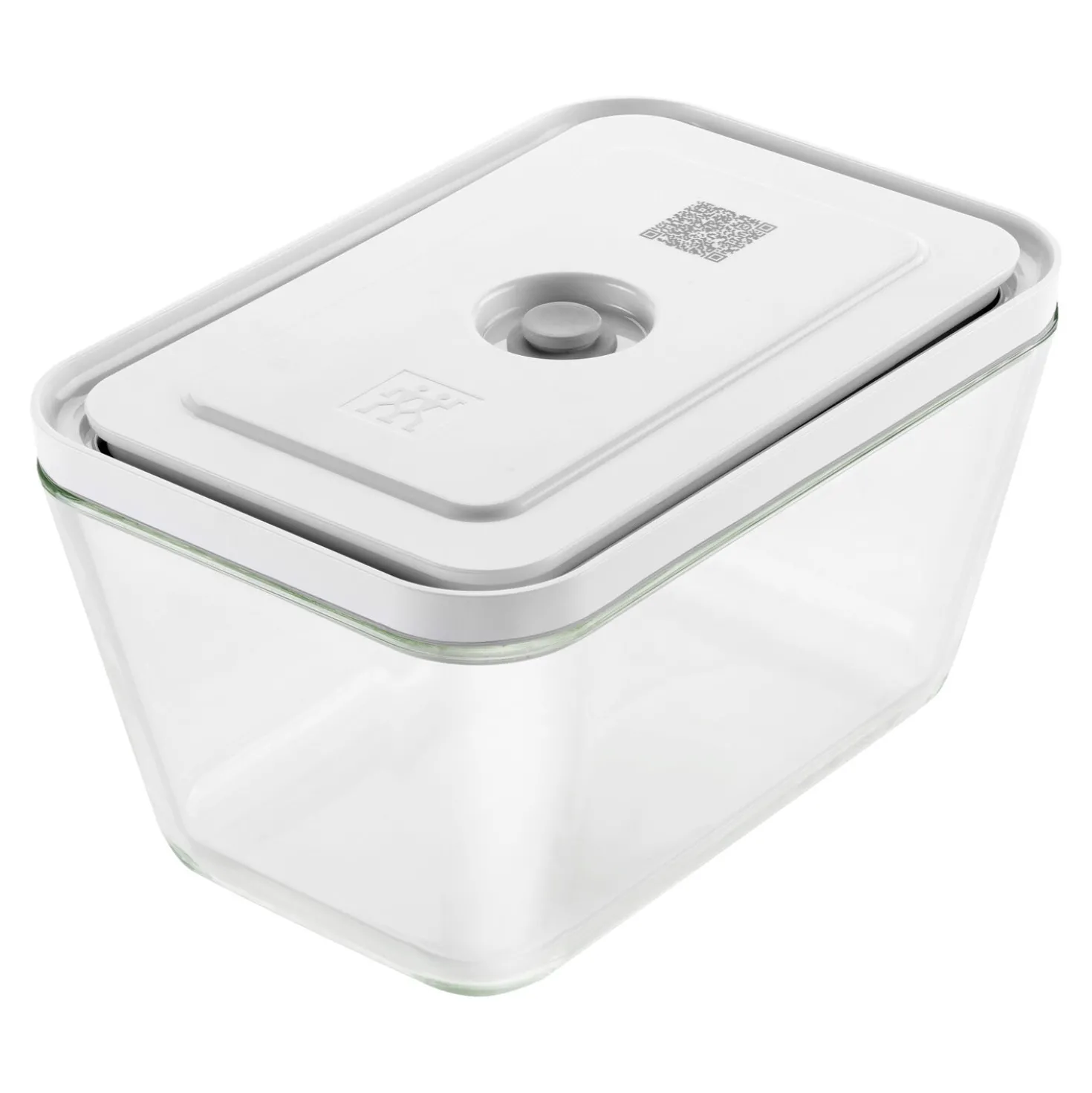 Boîte sous vide L, Verre, Gris