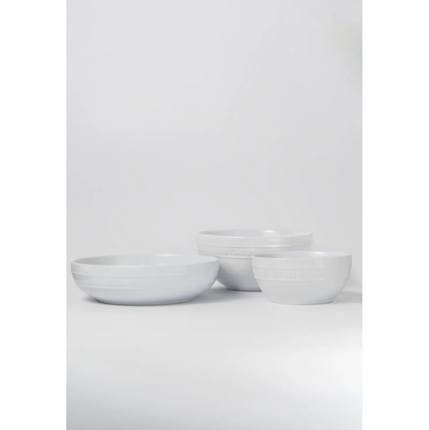 Bol 24 cm, Céramique, Blanc
