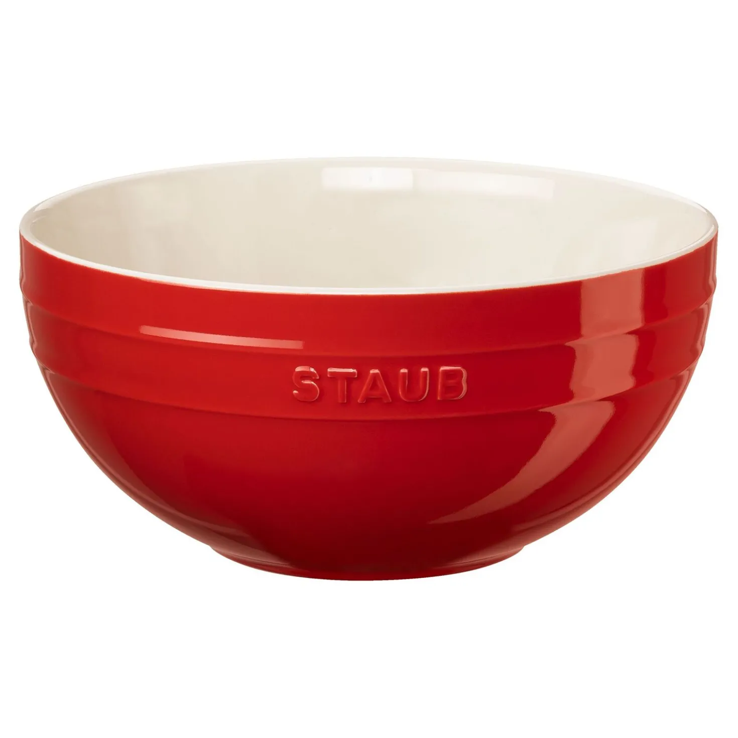 Bol 24 cm, Céramique, Cerise