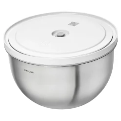 Bol sous vide L / 24 cm, Acier inoxydable, Argent
