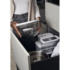 Bol sous vide L / 24 cm, Verre, Transparent
