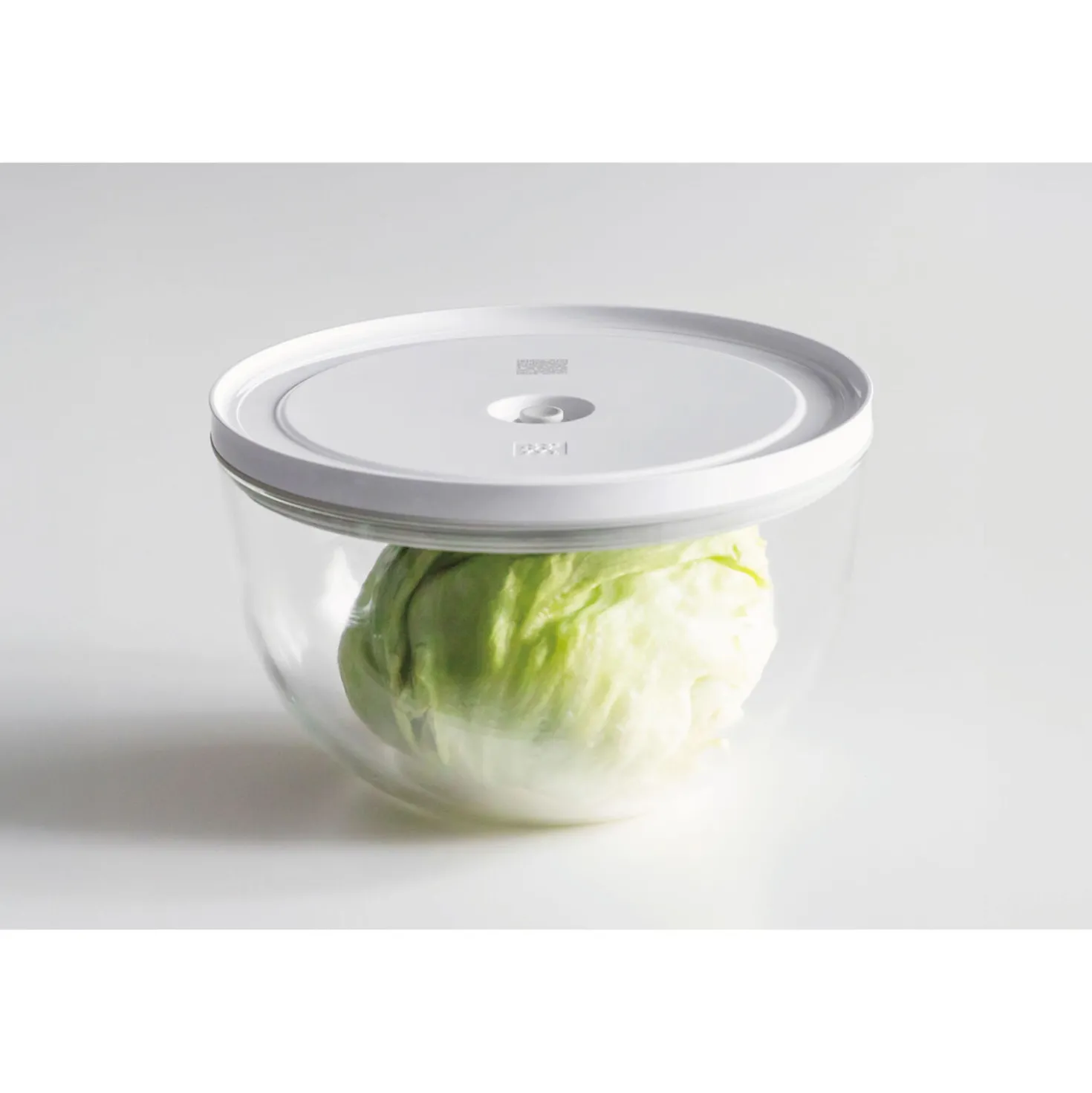 Bol sous vide L / 24 cm, Verre, Transparent