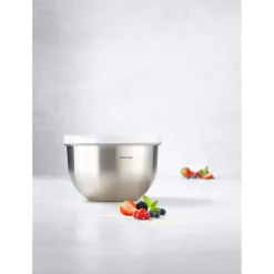 Bol sous vide M / 18 cm, Acier inoxydable, Argent