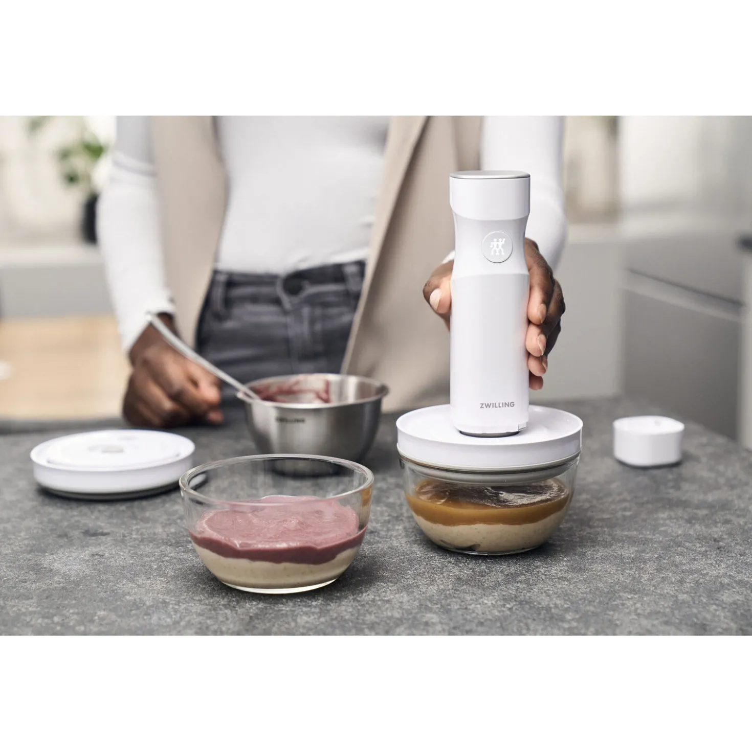 Bol sous vide S / 12 cm, Verre, Transparent