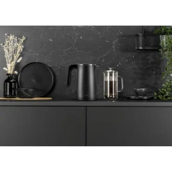 Bouilloire électrique, 1 l, Noir mat