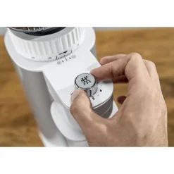 Broyeur à café, Blanc argenté