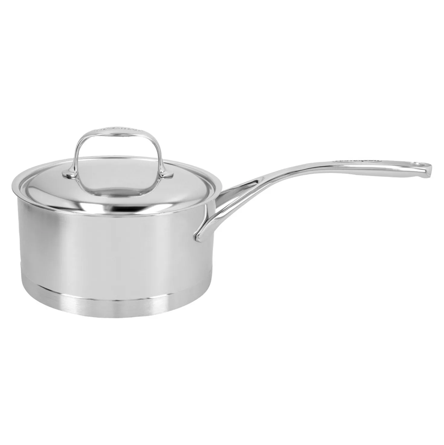 Casserole avec couvercle 18 cm, Inox 18/10, Argent
