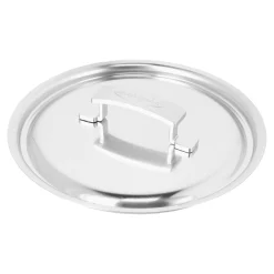 Casserole avec couvercle 22 cm, Inox 18/10, Argent
