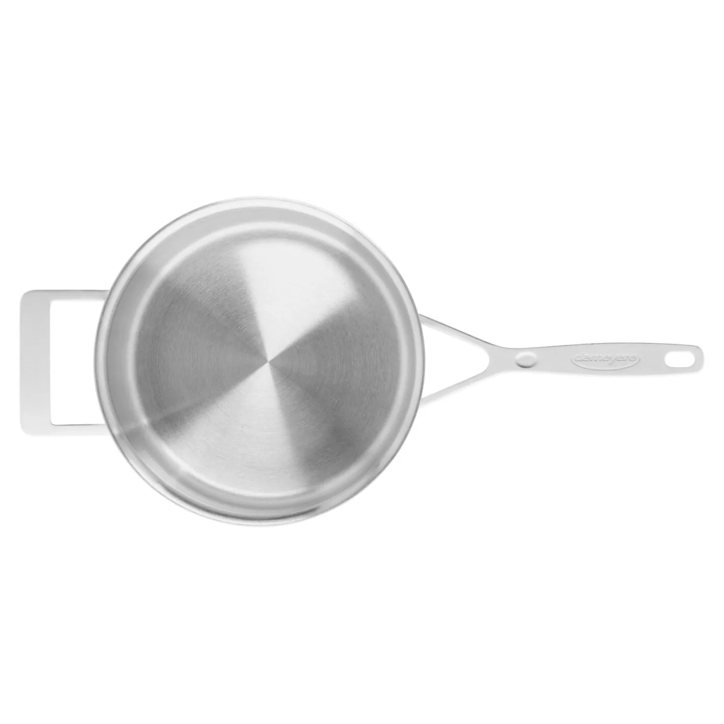 Casserole avec couvercle 22 cm, Inox 18/10, Argent