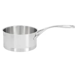 Casserole sans couvercle 16 cm, Inox 18/10, Argent