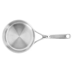 Casserole sans couvercle 16 cm, Inox 18/10, Argent