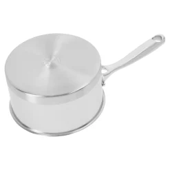 Casserole sans couvercle 14 cm, Inox 18/10, Argent