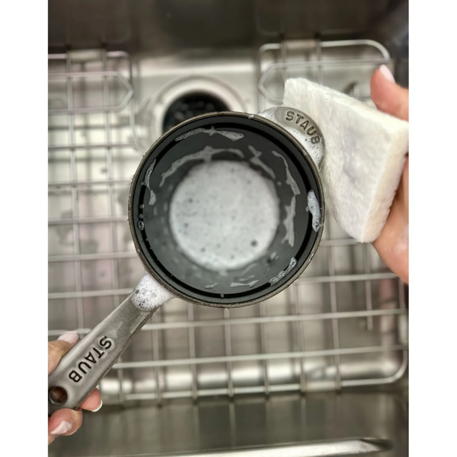 Casserolette 18 cm, Fonte, Gris graphite