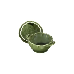 Cocotte 13 cm, Artichaut, Basilic, Céramique