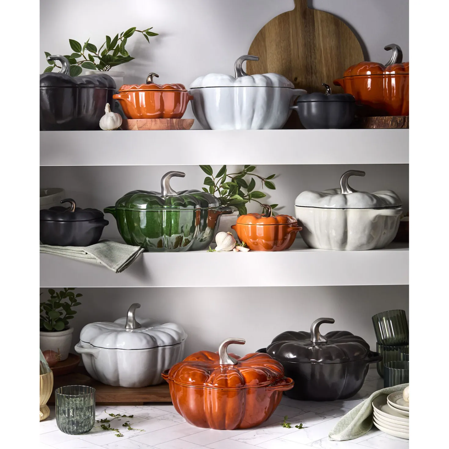 Cocotte 12 cm, Citrouille, Cannelle, Céramique