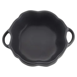 Cocotte 15 cm, Citrouille, Noir mat, Céramique