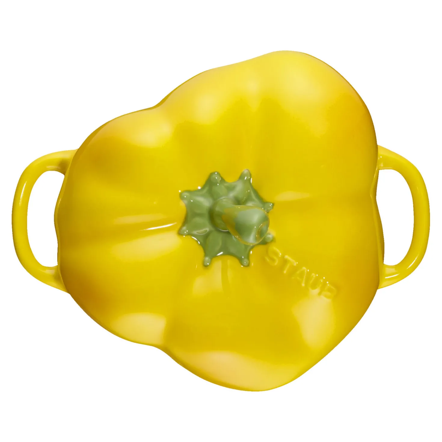 Cocotte 11 cm, Jaune, Céramique