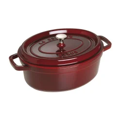 Cocotte 29 cm, Ovale, Grenadine, Fonte