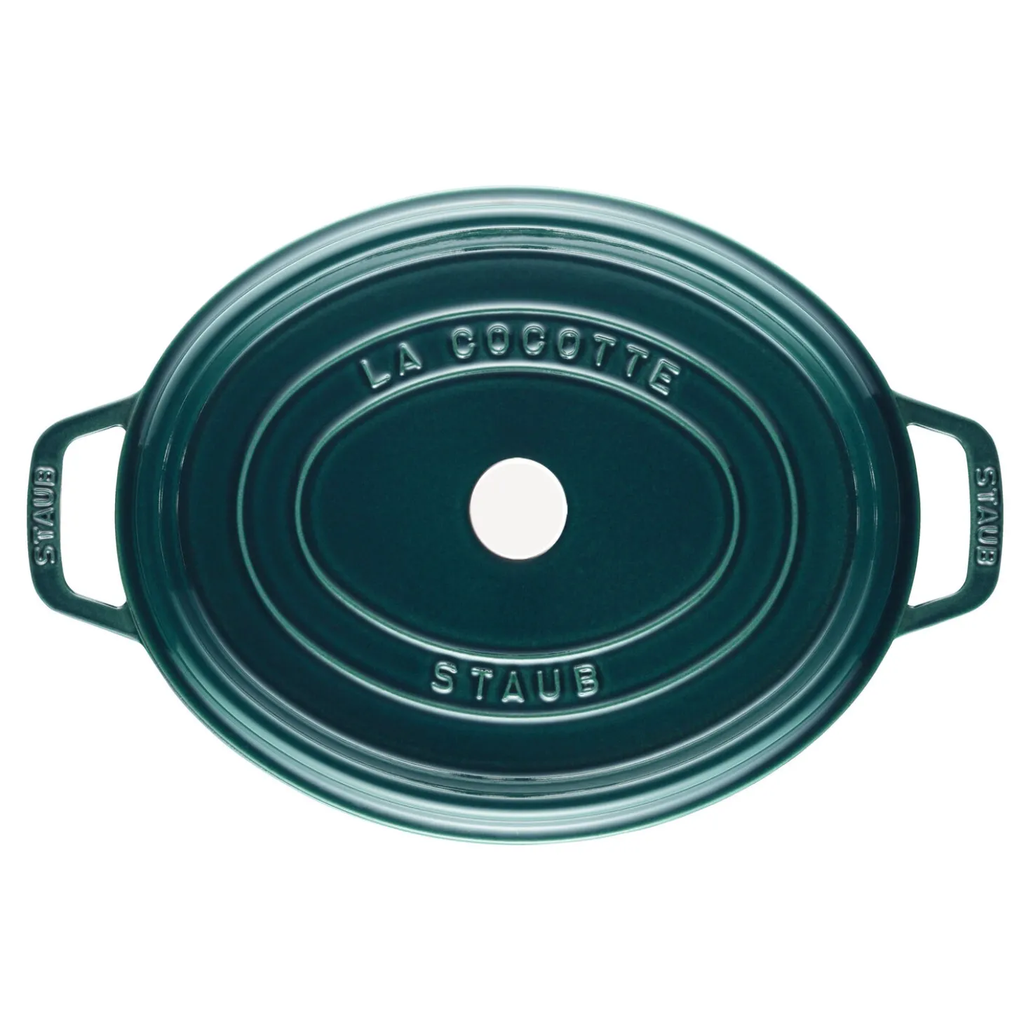 Cocotte 31 cm, Ovale, La Mer, Fonte