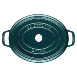 Cocotte 33 cm, Ovale, La Mer, Fonte