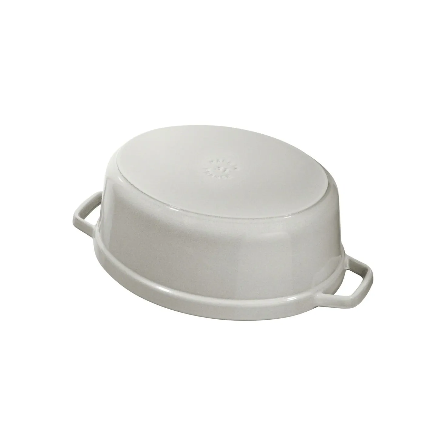 Cocotte 29 cm, Ovale, Truffe blanche, Fonte