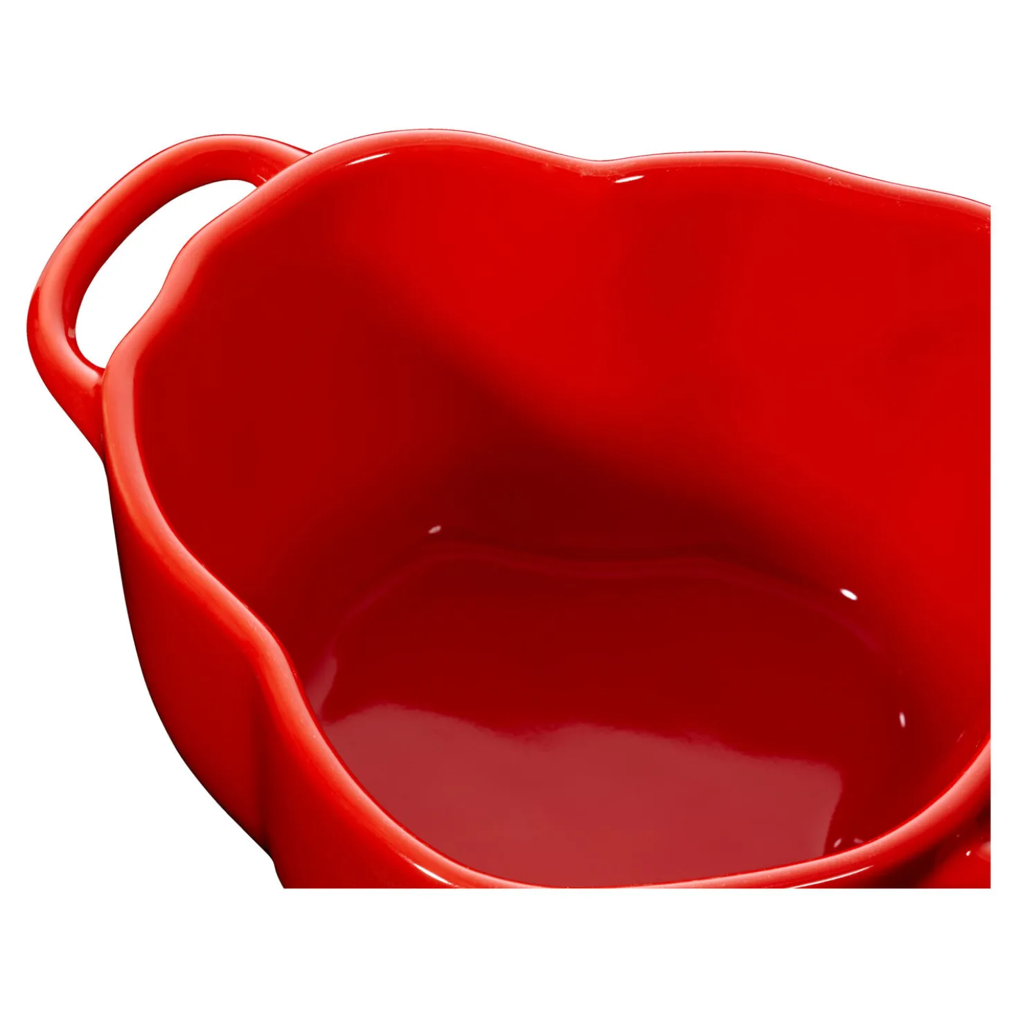 Cocotte 11 cm, Poivron, Orange et rouge, Céramique