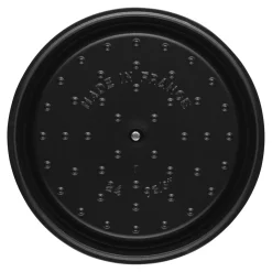 Cocotte 24 cm, Rond(e), Bordeaux, Fonte