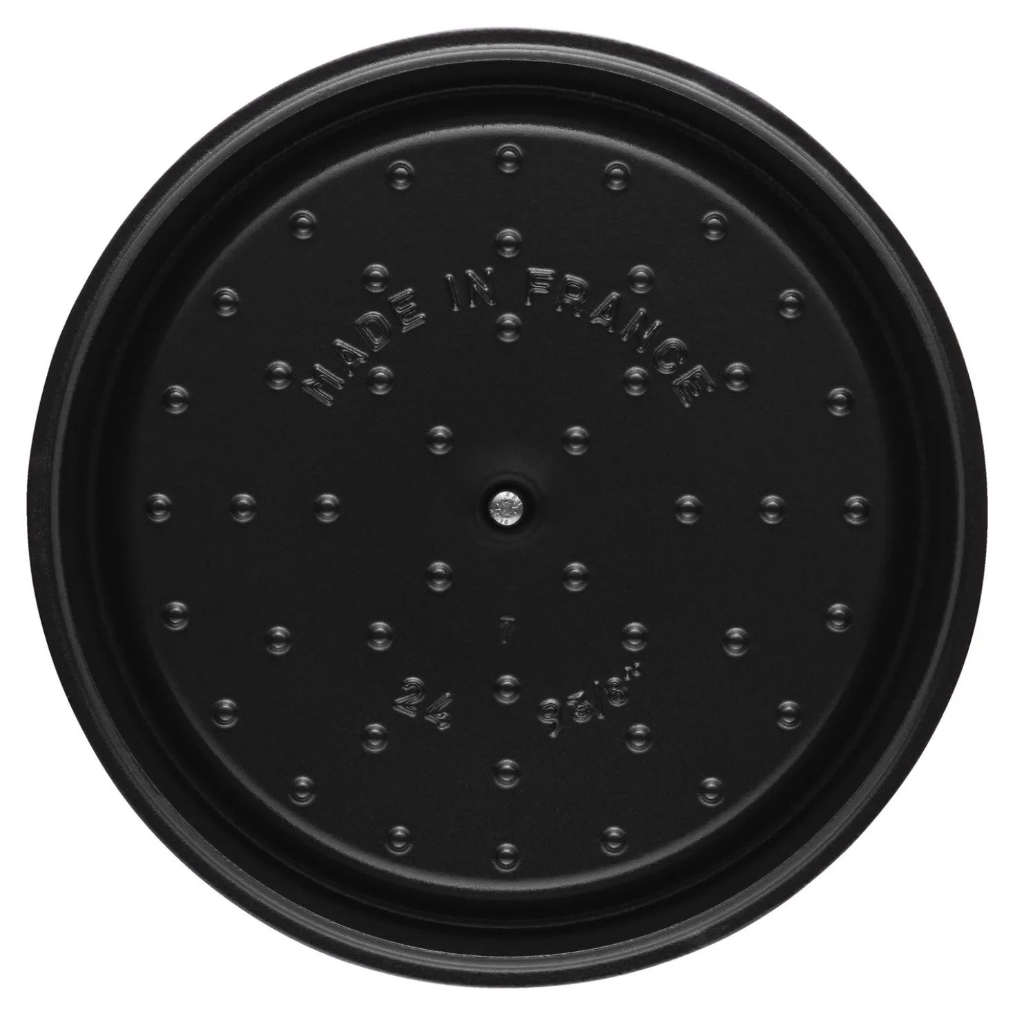 Cocotte 24 cm, Rond(e), Bordeaux, Fonte