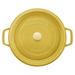 Cocotte 26 cm, Rond(e), Citron, Fonte