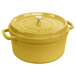 Cocotte 28 cm, Rond(e), Citron, Fonte
