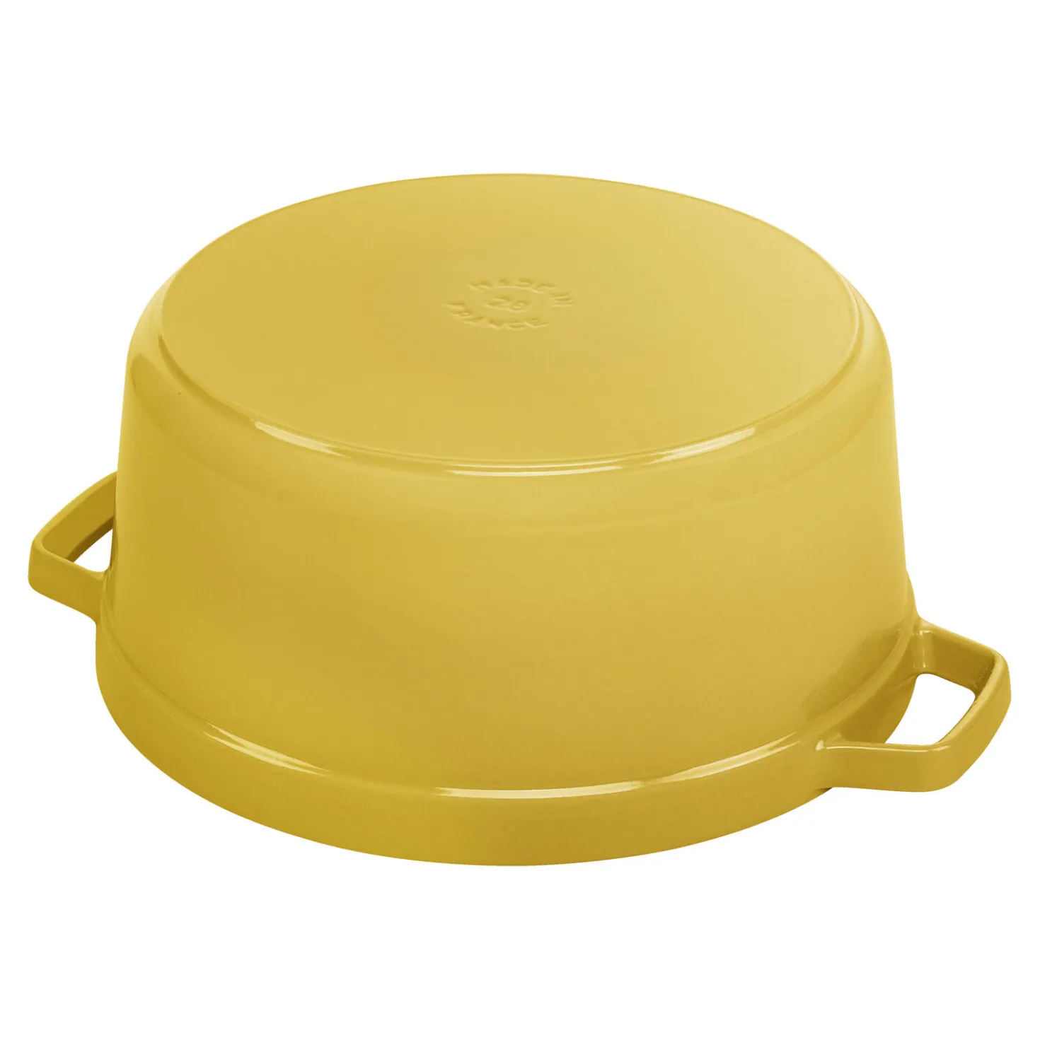Cocotte 28 cm, Rond(e), Citron, Fonte