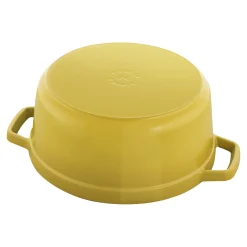 Cocotte 24 cm, Rond(e), Citron, Fonte