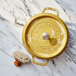 Cocotte 24 cm, Rond(e), Citron, Fonte