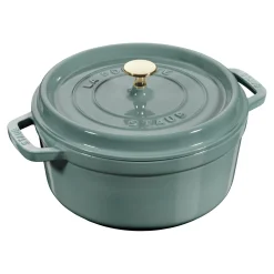 Cocotte 20 cm, Rond(e), Eucalyptus, Fonte