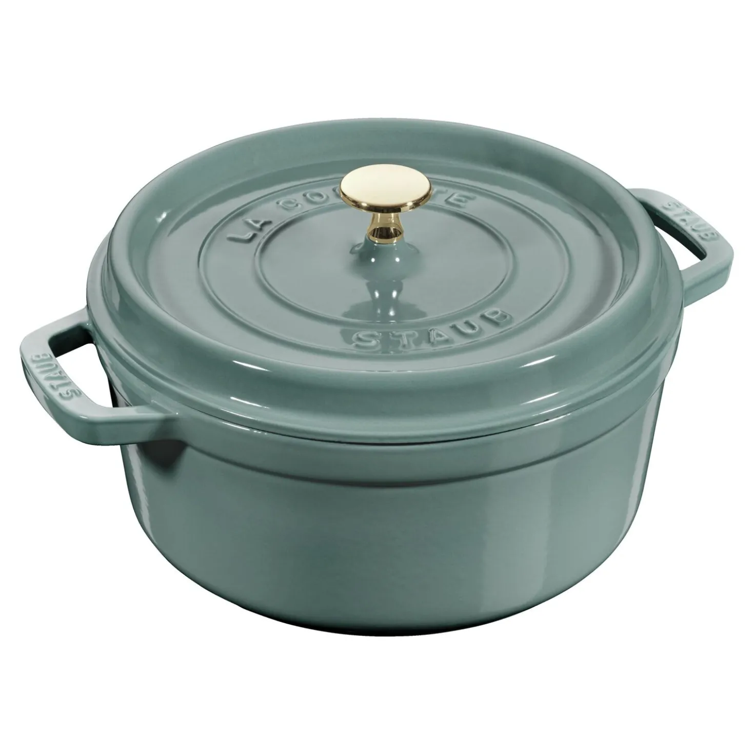 Cocotte 20 cm, Rond(e), Eucalyptus, Fonte