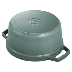 Cocotte 20 cm, Rond(e), Eucalyptus, Fonte