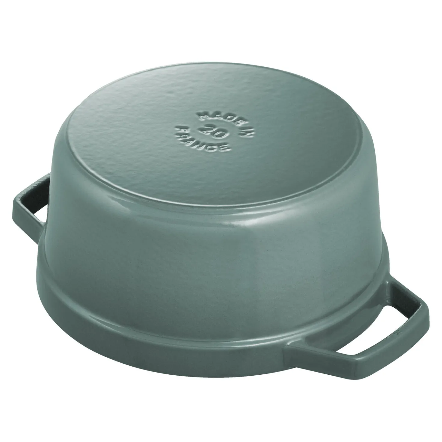 Cocotte 20 cm, Rond(e), Eucalyptus, Fonte