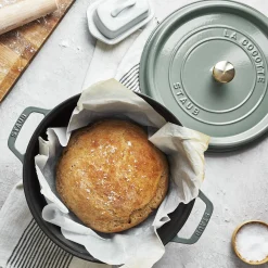 Cocotte 28 cm, Rond(e), Eucalyptus, Fonte