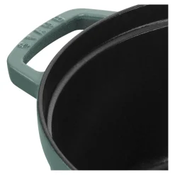 Cocotte 28 cm, Rond(e), Eucalyptus, Fonte