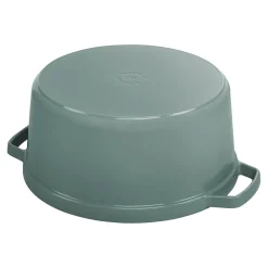 Cocotte 24 cm, Rond(e), Eucalyptus, Fonte