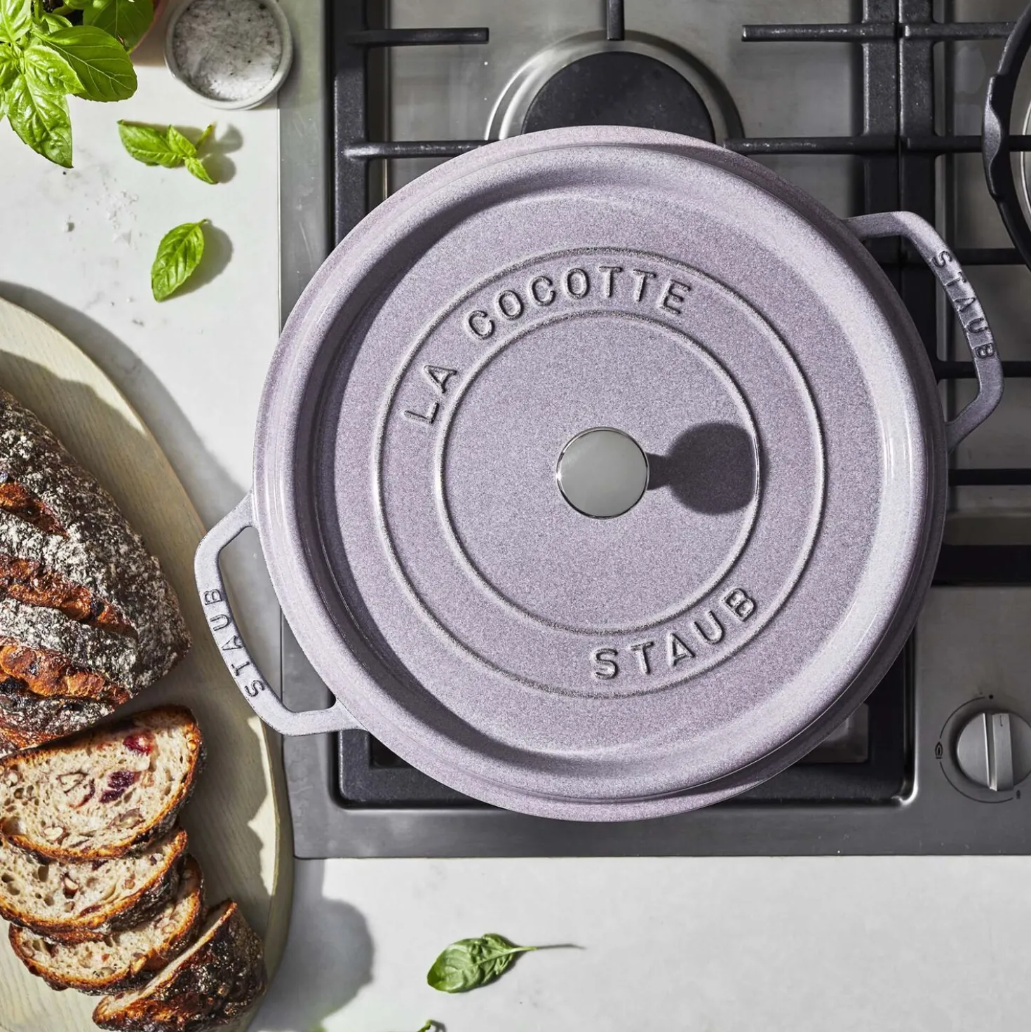 Cocotte 24 cm, Rond(e), Fleur de Cerisier, Fonte