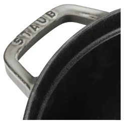 Cocotte 18 cm, Rond(e), Gris graphite, Fonte
