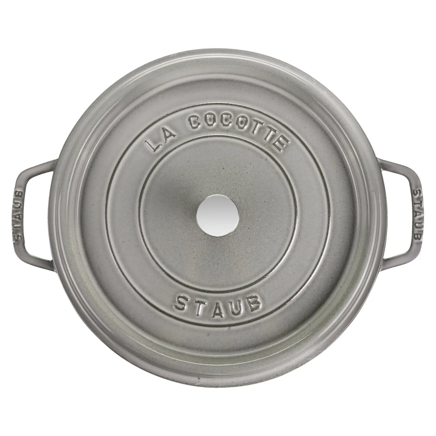 Cocotte 14 cm, Rond(e), Gris graphite, Fonte