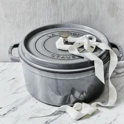 Cocotte 24 cm, Rond(e), Gris graphite, Fonte
